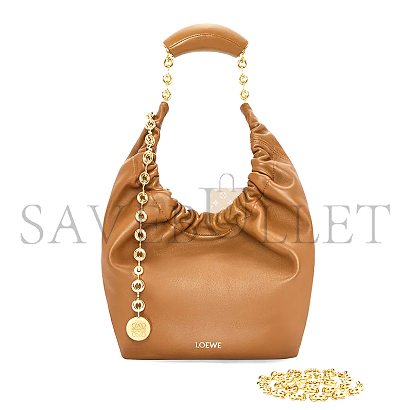 L0ew* small soft nappa sheep leather squeeze bag a914nchx01-02 (29*24*10.5cm)